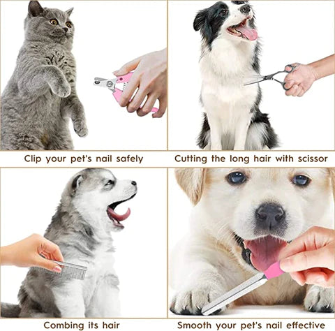 Rechargeable Low Noise Dog Hair Grooming Kit