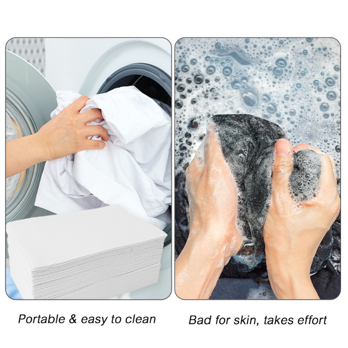 Eco-Friendly Laundry Detergent Sheets