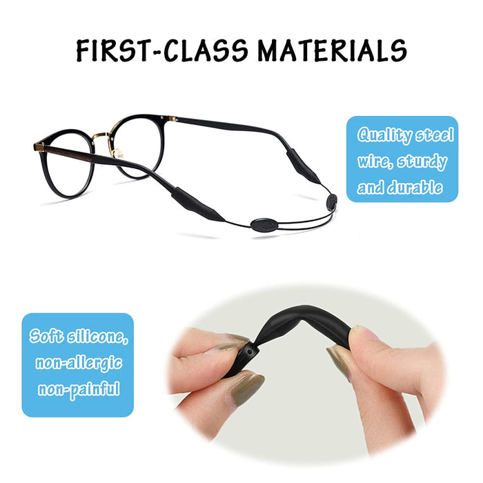 Adjustable Eyeglass Retainer Strap
