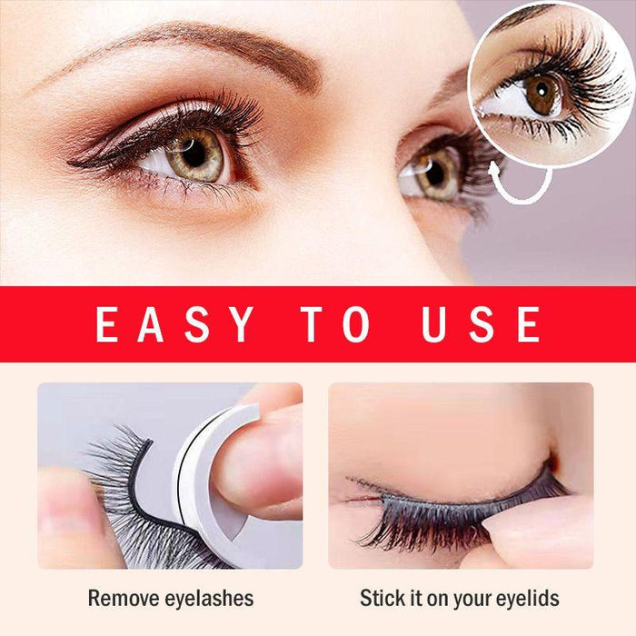 Reusable Self Adhesive Eyelashes - Application in 3 Seconds