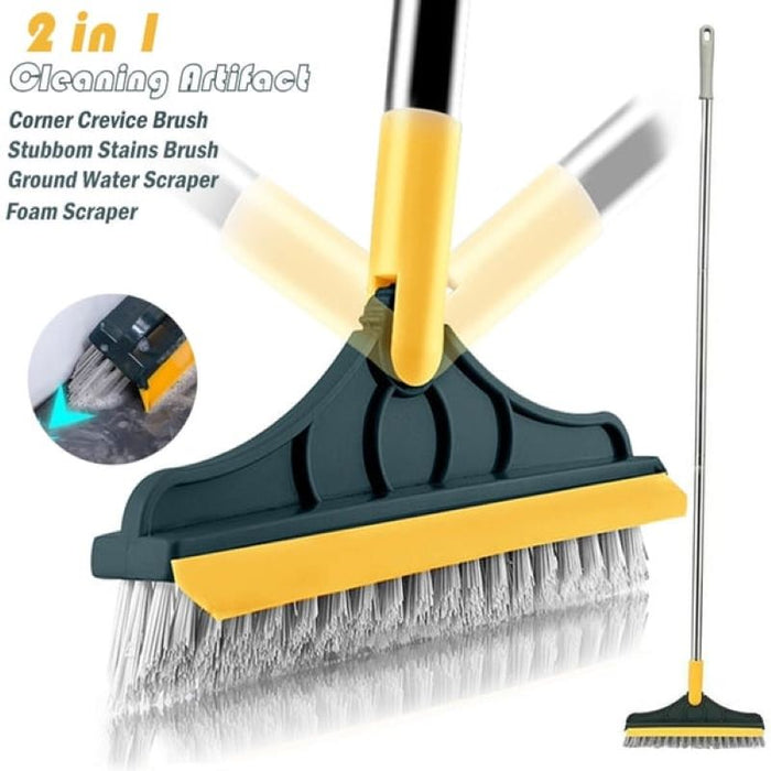 2-in-1 Cleaning Floor Scrub Brush