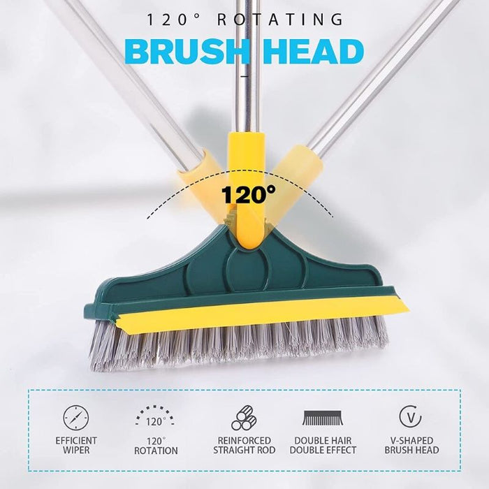 2-in-1 Cleaning Floor Scrub Brush