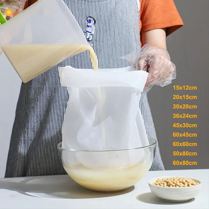 100 Mesh Food Grade Reusable Nylon Bag