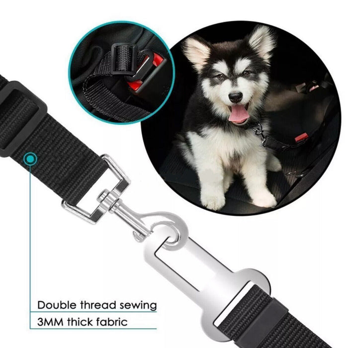 Adjustable Pet Safety Seat Belt for Vehicle