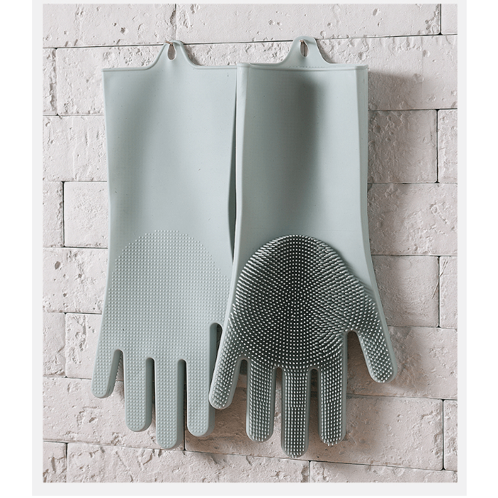 Silicone Dish Washing Gloves - Newmart