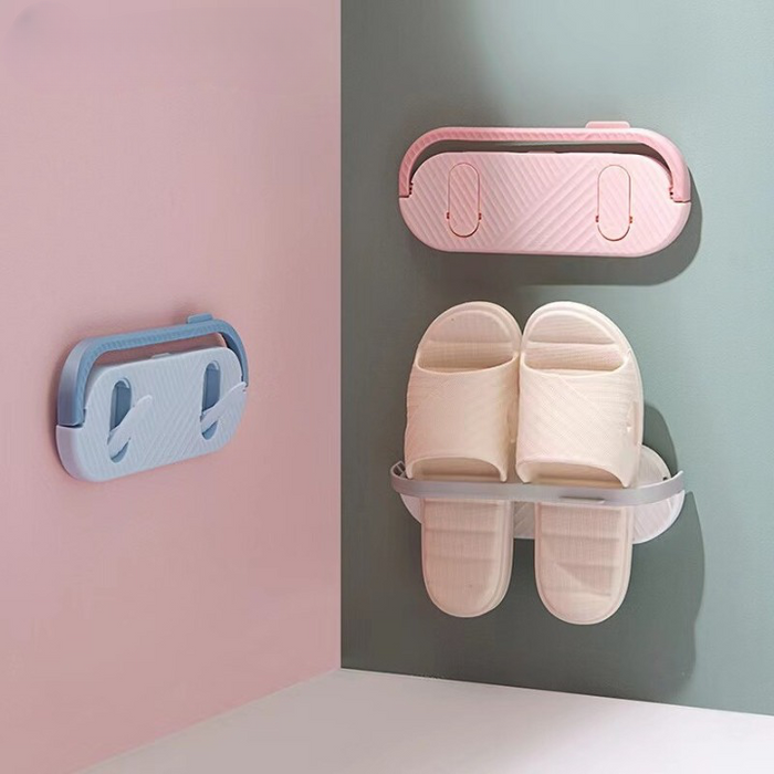 Versatile Bathroom Slippers Rack